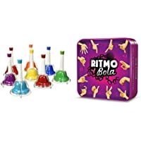 Percussion Workshop CB8Set de 8 campanas- multicolor + Cocktail Games- Ritmo y bolaespañol. (Asmodee ADECGRI0001)